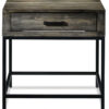 Asher 24" End Table - Grey