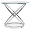 Axis 26" End Table - Chrome