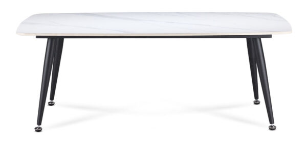 Bellmar 48" Sintered Stone Coffee Table - White