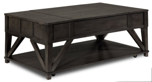Brandon 48" Lift-Top Coffee Table - African Grey