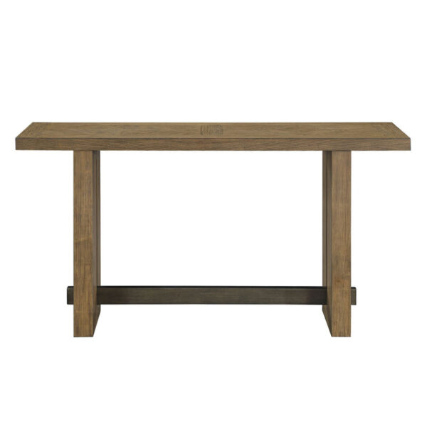 Deacon 55" Sofa Table - Two-Tone Oak