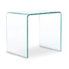 Flow II 23.75" End Table - Glass Flow II 23.75" End Table - Glass