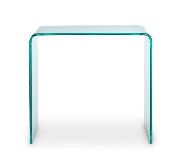 Flow II 23.75" End Table - Glass Flow II 23.75" End Table - Glass