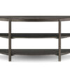 Hadleigh 62" Sofa Table - Coffee Bean Black Finish