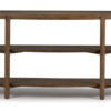 Hadleigh 62" Sofa Table -Honey Brown Finish