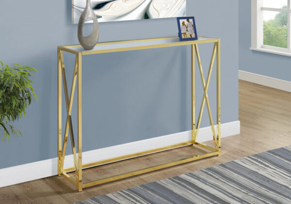 Jora Sofa Table - Gold Jora Sofa Table - Gold