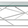 Lexie Coffee Table - Stainless Steel