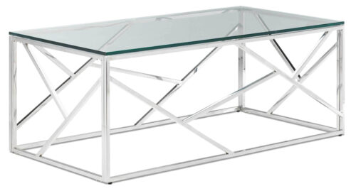 Lexie Coffee Table - Stainless Steel Lexie Coffee Table - Stainless Steel