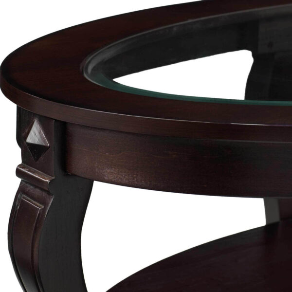 Madeira 22" End Table - Walnut