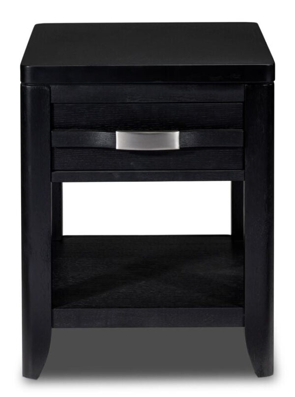 Manila 20" End Table - Black