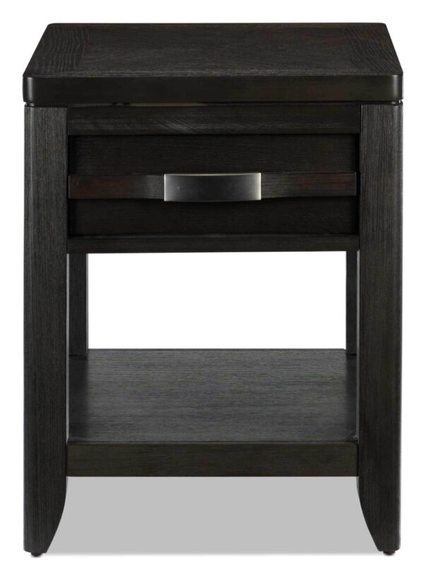 Manila 20" End Table - Brown