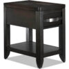 Manila 24" Chairside Table - Brown Manila 24" Chairside Table - Brown