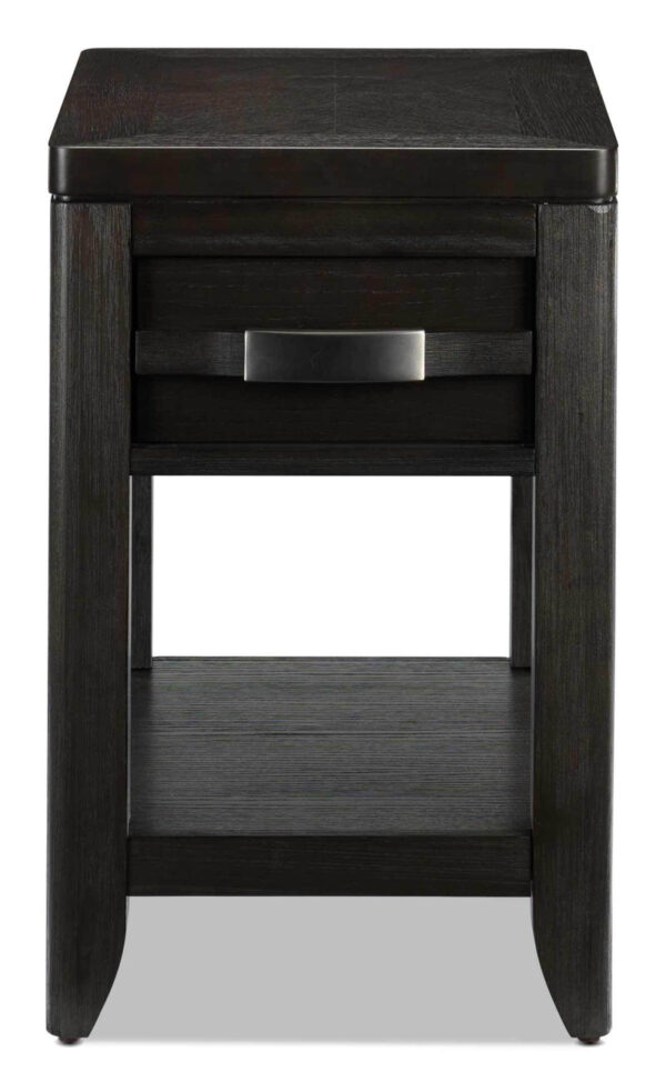 Manila 24" Chairside Table - Brown Manila 24" Chairside Table - Brown
