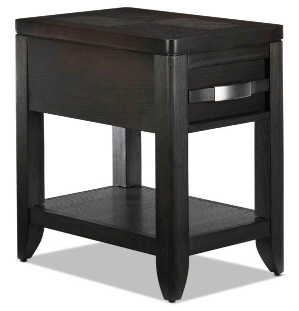 Manila 24" Chairside Table - Brown Manila 24" Chairside Table - Brown