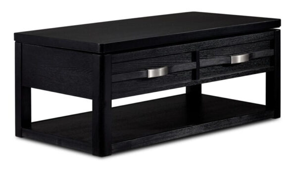 Manila 48" Lift-Top Coffee Table - Black