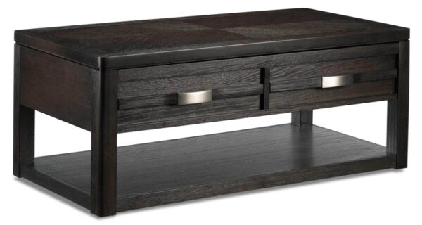 Manila 48" Lift-Top Coffee Table - Brown