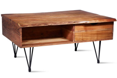 Milo 40" Lift Top Coffee Table - Natural