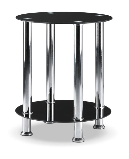 Oriana 16" End Table - Black