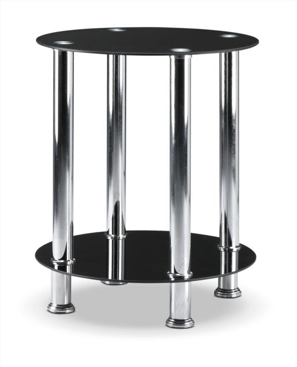 Oriana 16" End Table - Black