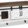 Pueblo 50" Coffee Table - Weathered White Pueblo 50" Coffee Table - Weathered White