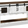 Pueblo 55" Sofa Table - Weathered White Pueblo 55" Sofa Table - Weathered White
