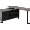 Runo Desk - Concrete Grey Runo Desk - Concrete Grey