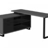 Runo Desk - Modern Grey
