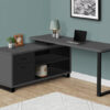 Runo Desk - Modern Grey
