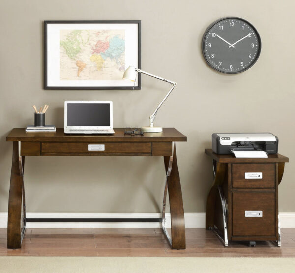 Savo 2-Drawer File Cabinet - Brown