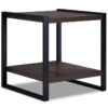 Sean 23.5" End Table- Grey Stone