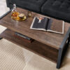 Sean 48" Coffee Table- Grey Stone