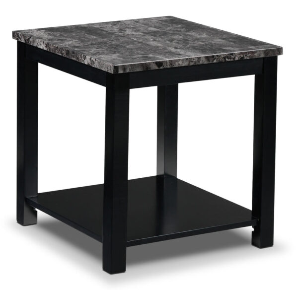 Selena End Table - Black