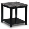 Selena End Table - Black
