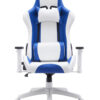Thrine Gaming Chair - White/Blue Thrine Gaming Chair - White/Blue