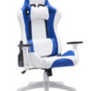 Thrine Gaming Chair - White/Blue Thrine Gaming Chair - White/Blue