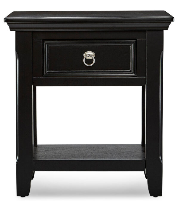 Turner 23" Side Table - Black