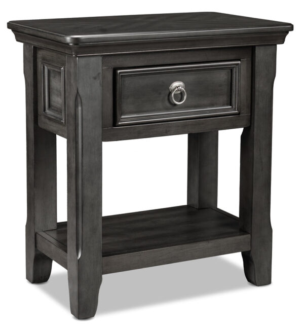 Turner 23" Side Table - Grey