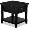 Turner 26" End Table - Black