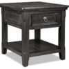 Turner 26" End Table - Grey