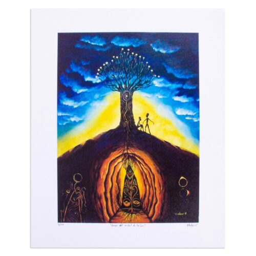 Limited Edition Giclée Print, 'Roots of the Tree of Light'